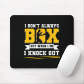 Shadow Boxing Punching Kickboxing G Gloves Boxer F Mousepad (Mit Mouse)