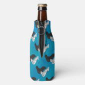 Shadow Camel auf Blue Flaschenkühler (Flasche Rückseite)