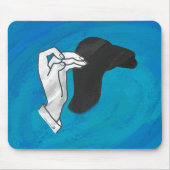 Shadow Camel On Blue Mousepad (Vorne)