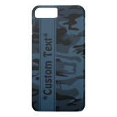 Shadow-Camouflage mit/Benutzerdefinierter Text Case-Mate iPhone Hülle (Rückseite)