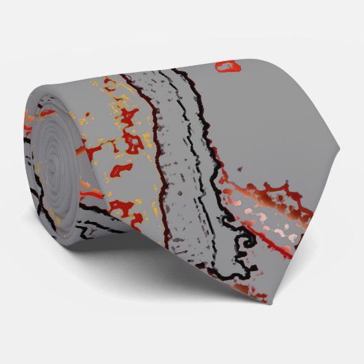 Shadow Camp Aborigine-Krawatte Krawatte (Gerollt)