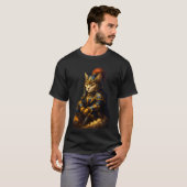 Shadow Cat – Noir Detective Panther T-Shirtt T-Shirt (Vorne ganz)