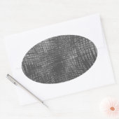 Shadow City Ovaler Aufkleber (Umschlag)