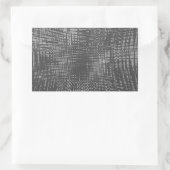 Shadow City Rechteckiger Aufkleber (Tasche)