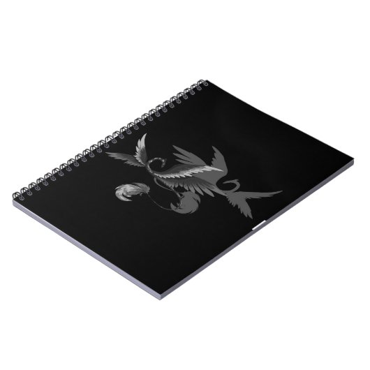 Shadow Cloud Dragon-Notebook Notizblock (Linke Seite)