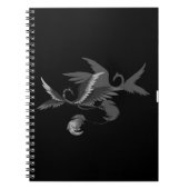 Shadow Cloud Dragon-Notebook Notizblock (Vorderseite)
