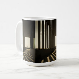 Shadow Columns Kaffeetasse