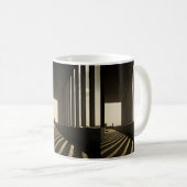 Shadow Columns Kaffeetasse (VorderseiteRechts)