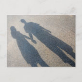 Shadow Couple Postcard Postkarte (Vorderseite)