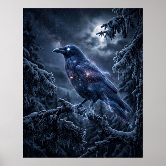 Shadow Crow Midnight Frost Leinwand Poster (Vorne)