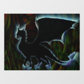 Shadow Dragon Fensteraufkleber (Blatt)