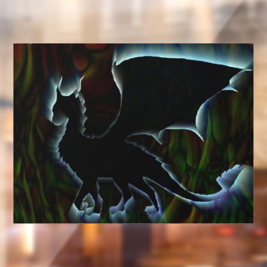 Shadow Dragon Fensteraufkleber (Blatt 2)