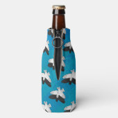 Shadow Eagle auf Blue Flaschenkühler (Flasche Rückseite)