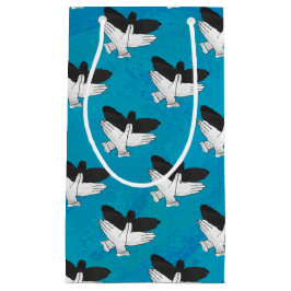 Shadow Eagle auf Blue Kleine Geschenktüte