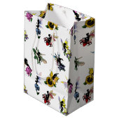 Shadow Fairies Mittlere Geschenktüte (Rückseite Schrägansicht)