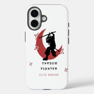 Shadow Fighter - iPhone-Fall eines Kriegers iPhone 16 Hülle