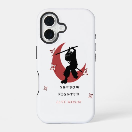 Shadow Fighter – Warrior iPhone-Hülle iPhone 16 Hülle (Rückseite)