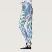Shadow Fish Shark Whale in Gradientengalaxie Leggings (Links)