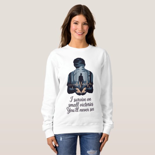 Shadow Forest Aesthetic Sweatshirt (Vorne ganz)
