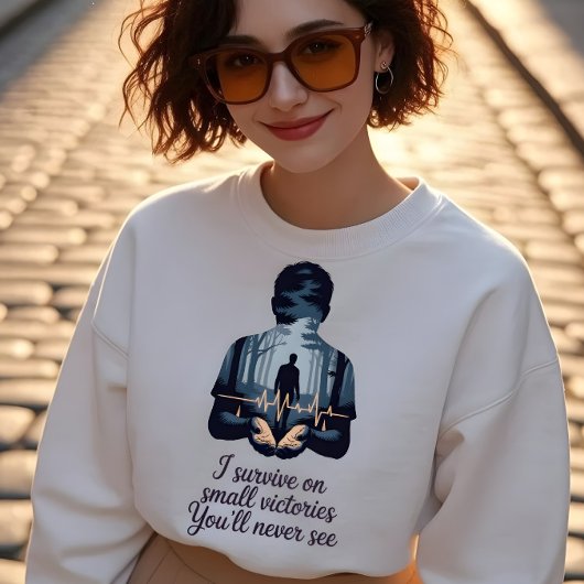 Shadow Forest Ästhetik Sweatshirt