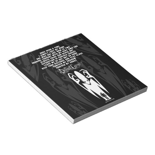 Shadow Gedicht Notizblock (angewinkelt)