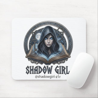 shadow girl mousepad