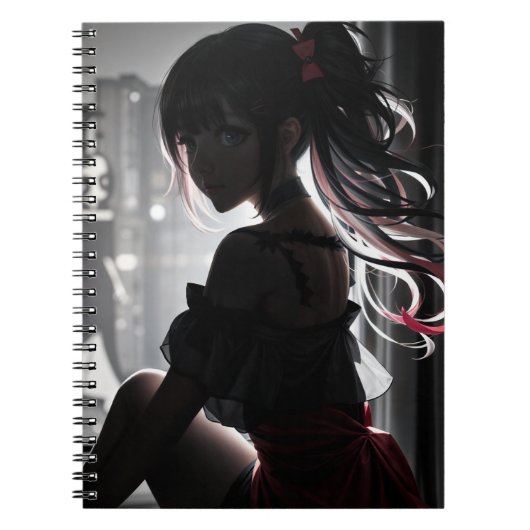 Shadow Girl Spiral Buch (Vorderseite)