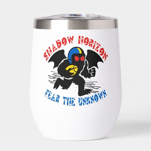 Shadow Horizon Team Mascot Football Bake (Vorderseite)