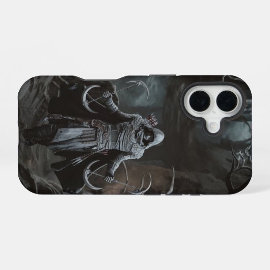 Shadow Hunt - Forest Rogue Warrior iPhone 16 Hülle (Rückseite (Horizontal))