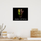 Shadow Kill Clan Mask Poster (Küche)
