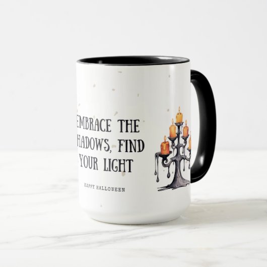 Shadow Light Coffee Tasse (VorderseiteRechts)