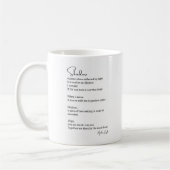 Shadow Light vereint Tasse zum Tee-Gedicht (Links)