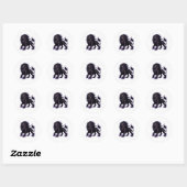 Shadow Lion Sticker (Blatt)