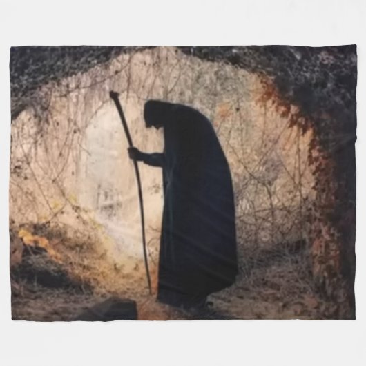 SHADOW MAN FLEECEDECKE (Vorderseite (Horizontal))