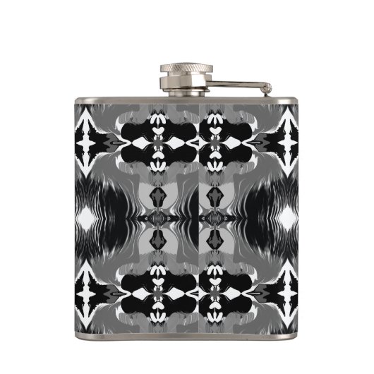 Shadow Mirror Pattern  Flachmann (Rückseite)