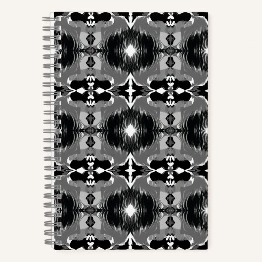 Shadow Mirror Pattern  Notizblock (Vorderseite)