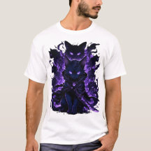 Shadow Monarch Katze - Anime Darkle T-Shirt