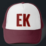 Shadow monogram Beach Junggeselinnen-Abschied Favo Truckerkappe<br><div class="desc">Shadow monogram Beach Junggeselinnen-Abschied Favoriten Trucker Hat</div>