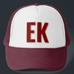 Shadow monogram Beach Junggeselinnen-Abschied Favo Truckerkappe<br><div class="desc">Shadow monogram Beach Junggeselinnen-Abschied Favoriten Trucker Hat</div>