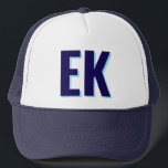 Shadow monogram Beach Junggeselinnen-Abschied Favo Truckerkappe<br><div class="desc">Shadow monogram Beach Junggeselinnen-Abschied Favoriten Trucker Hat</div>