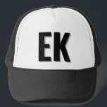 Shadow monogram Beach Junggeselinnen-Abschied Favo Truckerkappe<br><div class="desc">Shadow monogram Beach Junggeselinnen-Abschied Favoriten Trucker Hat</div>