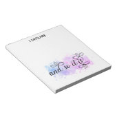 * Shadow Moon Boho Manifesting Law of Locking Notizblock (angewinkelt)