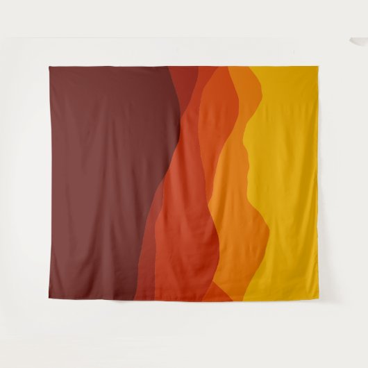 Shadow Mountain Tapestry Wandteppich (Vorderseite (Horizontal))