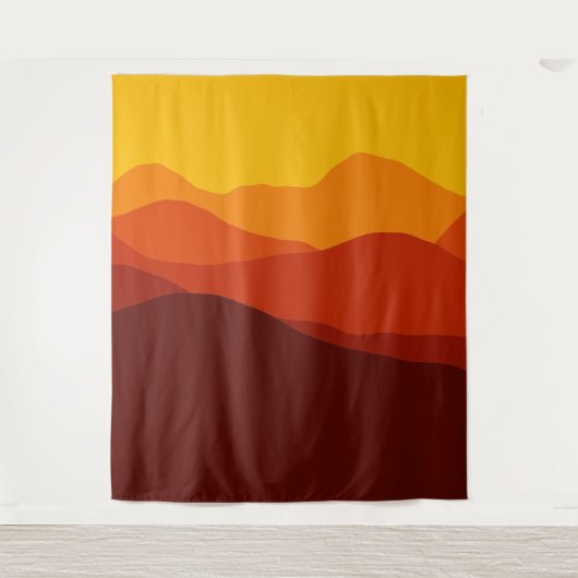 Shadow Mountain Tapestry Wandteppich (Vorderseite)