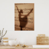 Shadow Notes Poster (Küche)