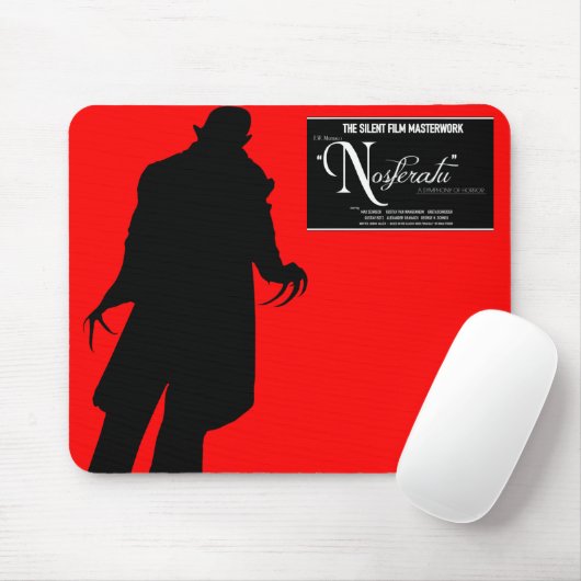 Shadow of Nosferatu Art Mousepad (Mit Mouse)