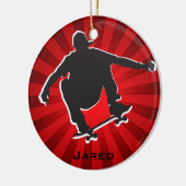 Shadow Outlinated Skateboarding Ornament (Links)