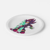 Shadow Pappteller (Schrägansicht)