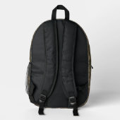 Shadow Pixel Tactical Camouflage-Muster Bedruckter Rucksack (Rückseite)