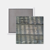 Shadow Planks Wood Deck Knotty Magnet (Vorderseite/Rückseite)